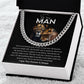 To my man - My favorite - Cuban Necklace