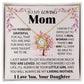 To my loving mom - I'm forever grateful - Love knot necklace