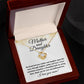 Mother & daughter - A special bond - Love knot necklace