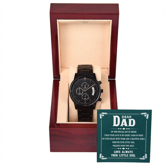 Dear dad - On this special day - Chronograph watch