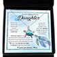 To My Daughter - Believe In You - Turtle Necklace G07